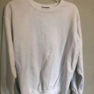 White brandy sweatshirt